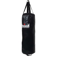 MORGAN 35KG X-LARGE 3FT STUBBY PUNCH BAG (EMPTY OPTION AVAILABLE) [Filled Black]