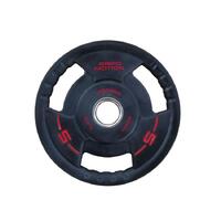 RAPID MOTION TRI-GRIP PU OLYMPIC PLATES 5KG (PAIR)