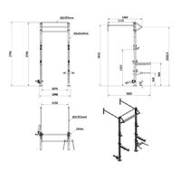 MORGAN V2 6 in 1 ASSUALT WALL RACK